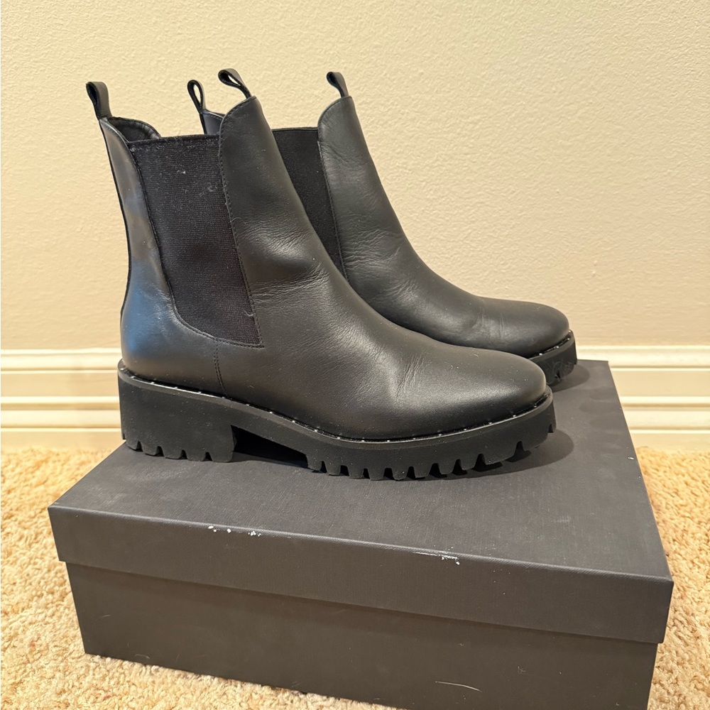 Freda Salvador Brooke Black Rain Boots
